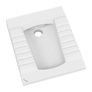 توالت زمینی چینی کرد مدل آلپن ریم لس